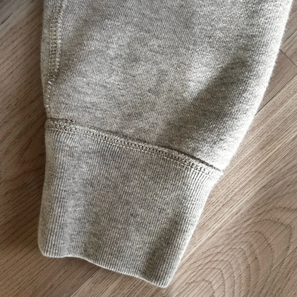 Polo Ralph Lauren Full-Zip Hoodie L NWOT Gray Double-Knit Fleece Casual Lounge